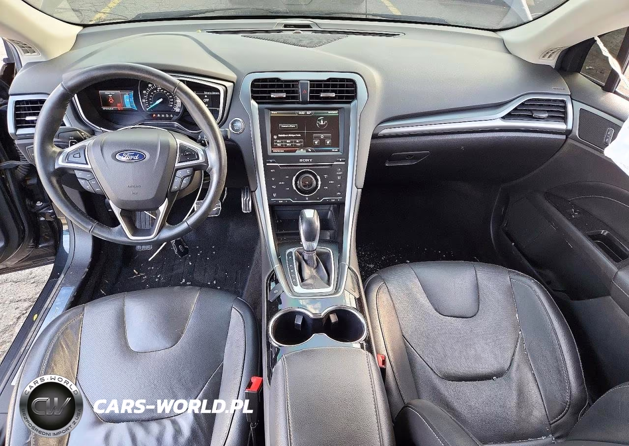 2014 Ford Fusion Titanium VIN:3FA6P0K93ER396391 - 8