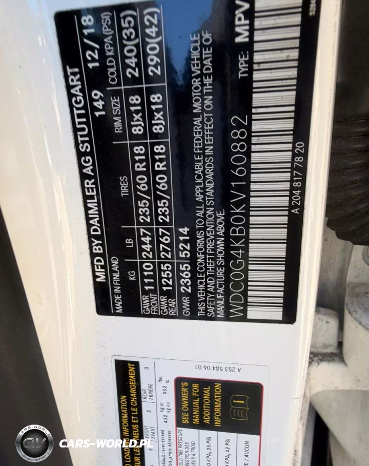 2019 Mercedes-Benz Glc 300 4Matic VIN:WDC0G4KB0KV160882 - 10