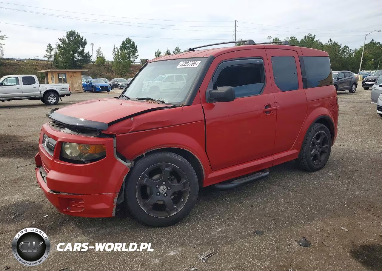 2008 Honda Element Sc VIN:5J6YH18978L014762 - 1