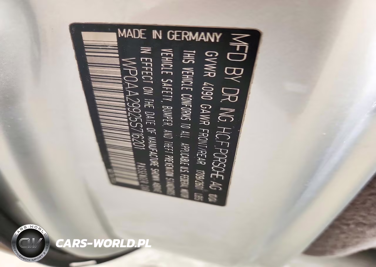 2005 Porsche 911 New Generation Carrera VIN:WP0AA29925S716201 - 12