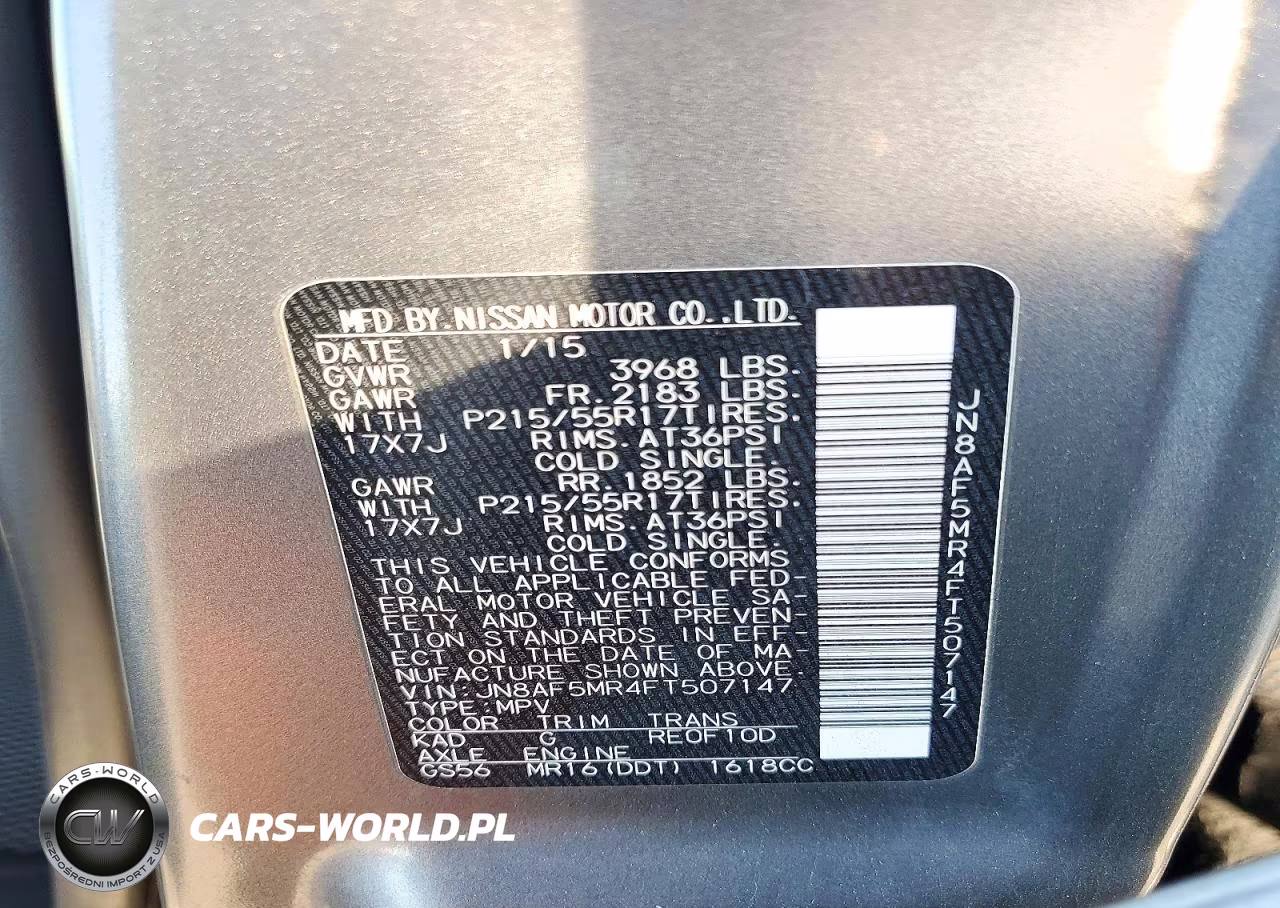 2015 Nissan Juke S VIN:JN8AF5MR4FT507147 - 12