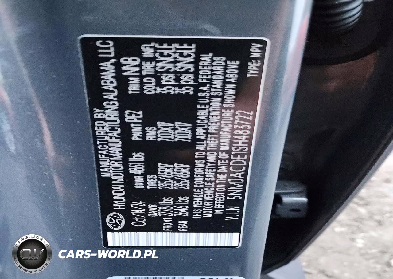 2025 Hyundai Tucson Se VIN:5NMJACDE1SH483722 - 13