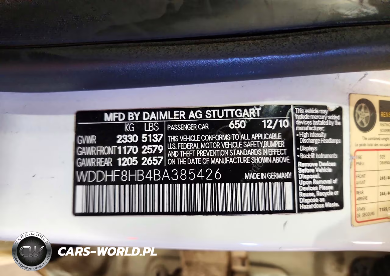 2011 Mercedes-Benz E 350 4Matic VIN:WDDHF8HB4BA385426 - 12