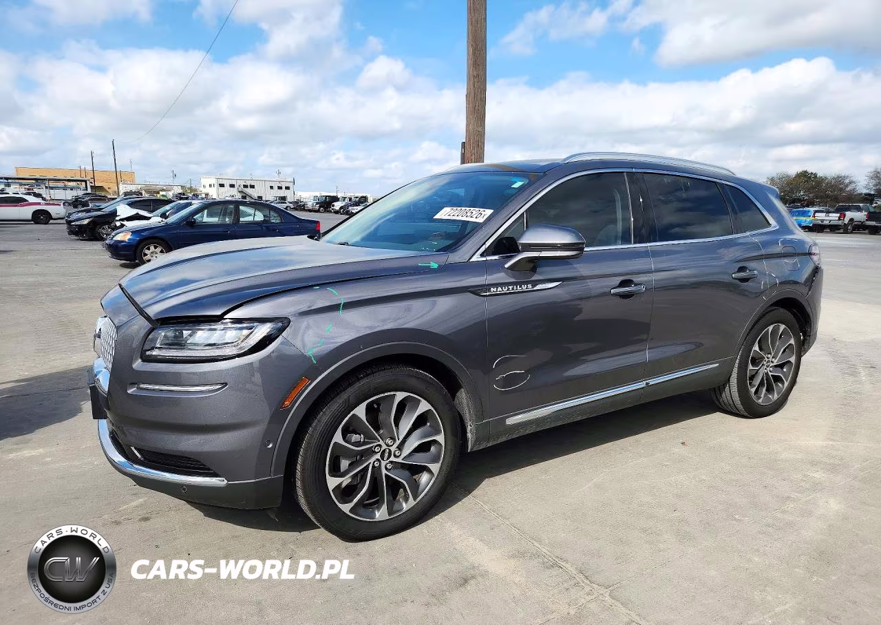 2021 Lincoln Nautilus Reserve VIN:2LMPJ6K92MBL18880 - 1