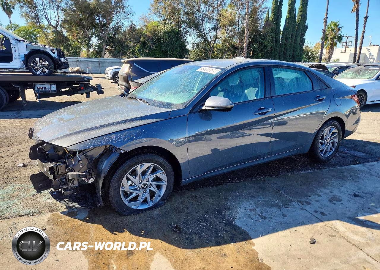 2026 Hyundai Elantra Hybrid Blue VIN:KMHLM4DJ8TU209135 - 1