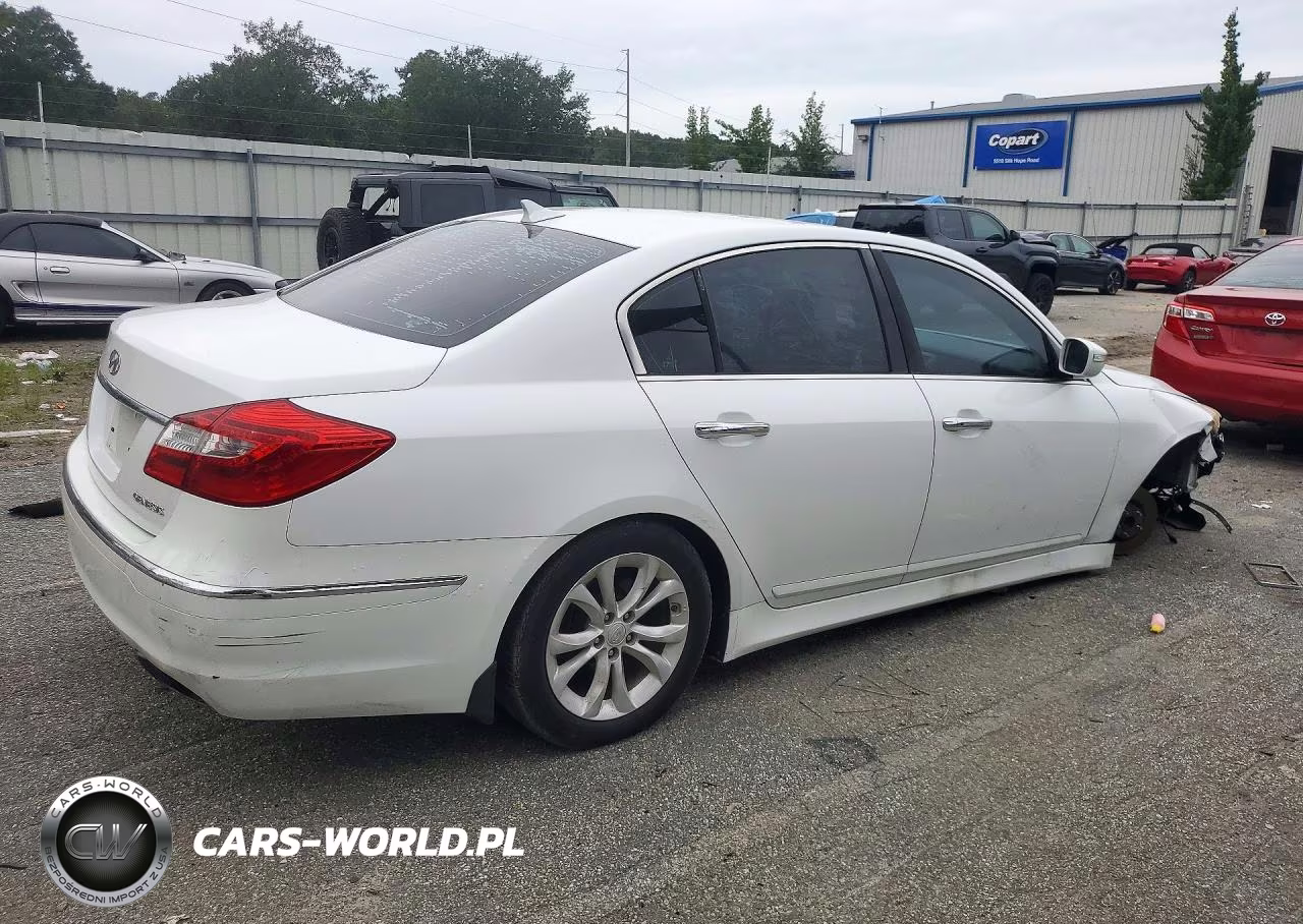2013 Hyundai Genesis 3.8L VIN:KMHGC4DD2DU214797 - 3