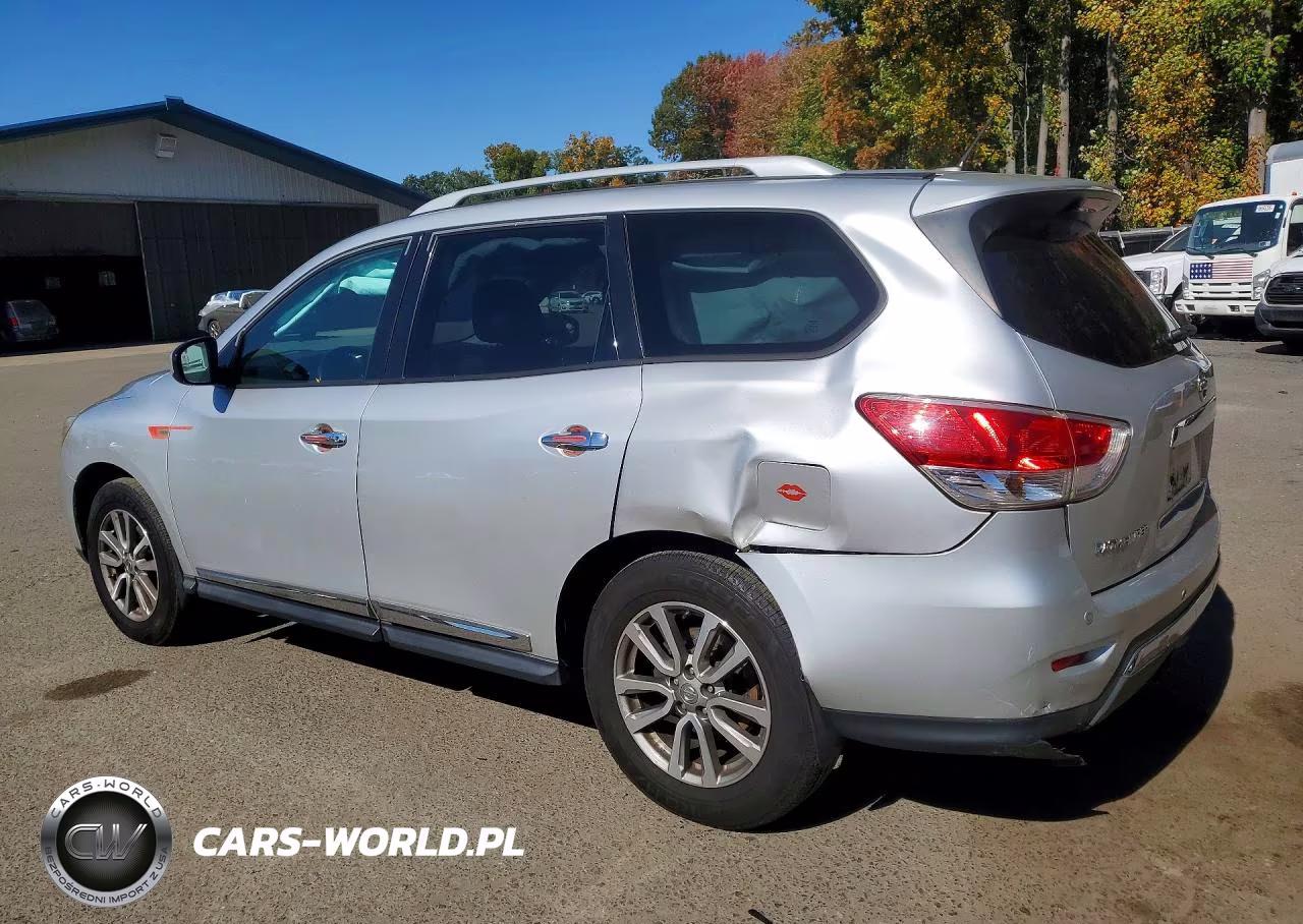 2014 Nissan Pathfinder Sl VIN:5N1AR2MN6EC660833 - 2