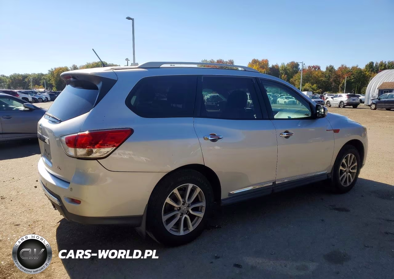 2014 Nissan Pathfinder Sl VIN:5N1AR2MN6EC660833 - 3