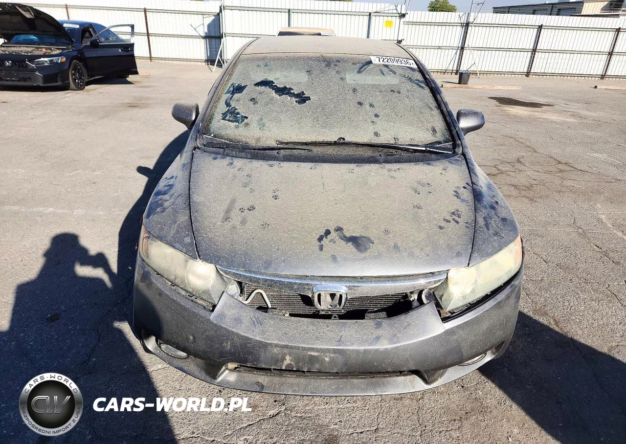 2010 Honda Civic Lx VIN:2HGFA1F53AH308973 - 5