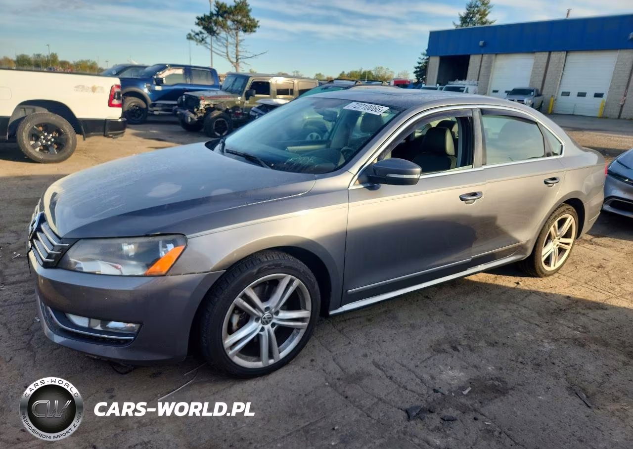 2013 Volkswagen Passat Se VIN:1VWBN7A36DC028673 - 1