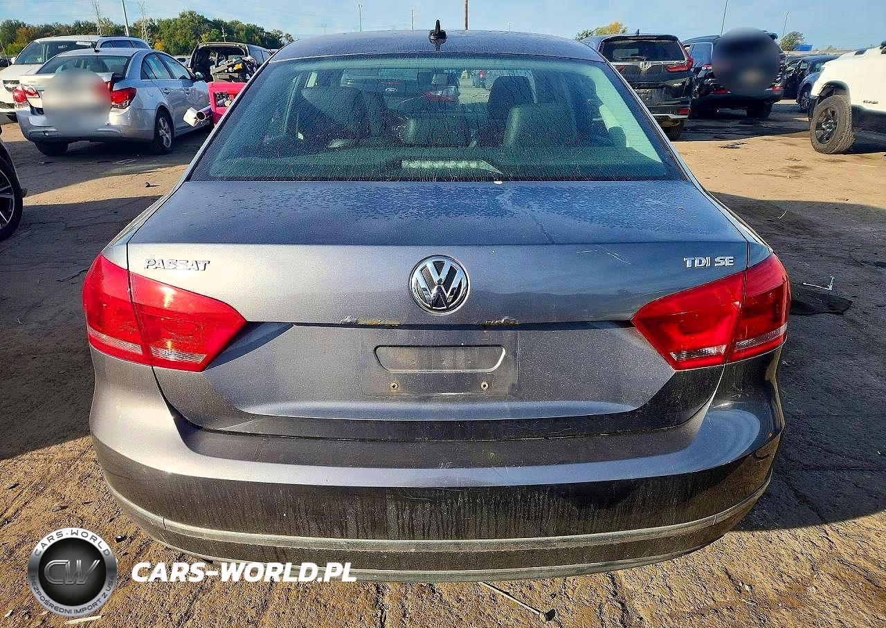 2013 Volkswagen Passat Se VIN:1VWBN7A36DC028673 - 6