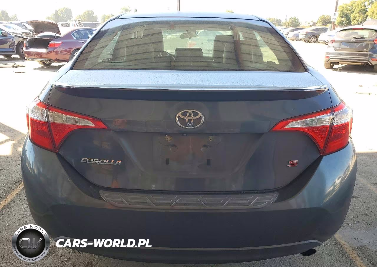 2015 Toyota Corolla S Plus VIN:2T1BURHE1FC402366 - 6