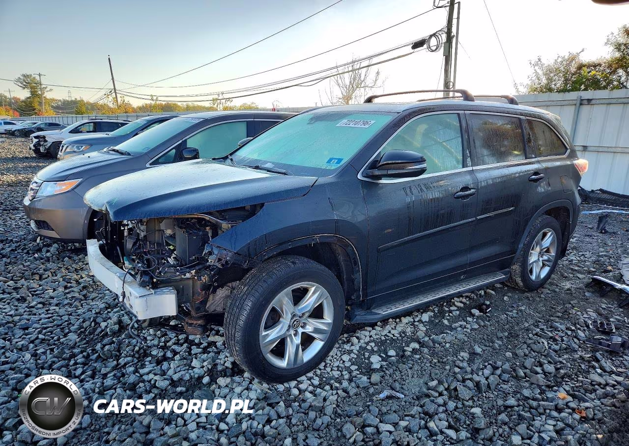 2016 Toyota Highlander Limited Platinum VIN:5TDDKRFH5GS320838 - 1