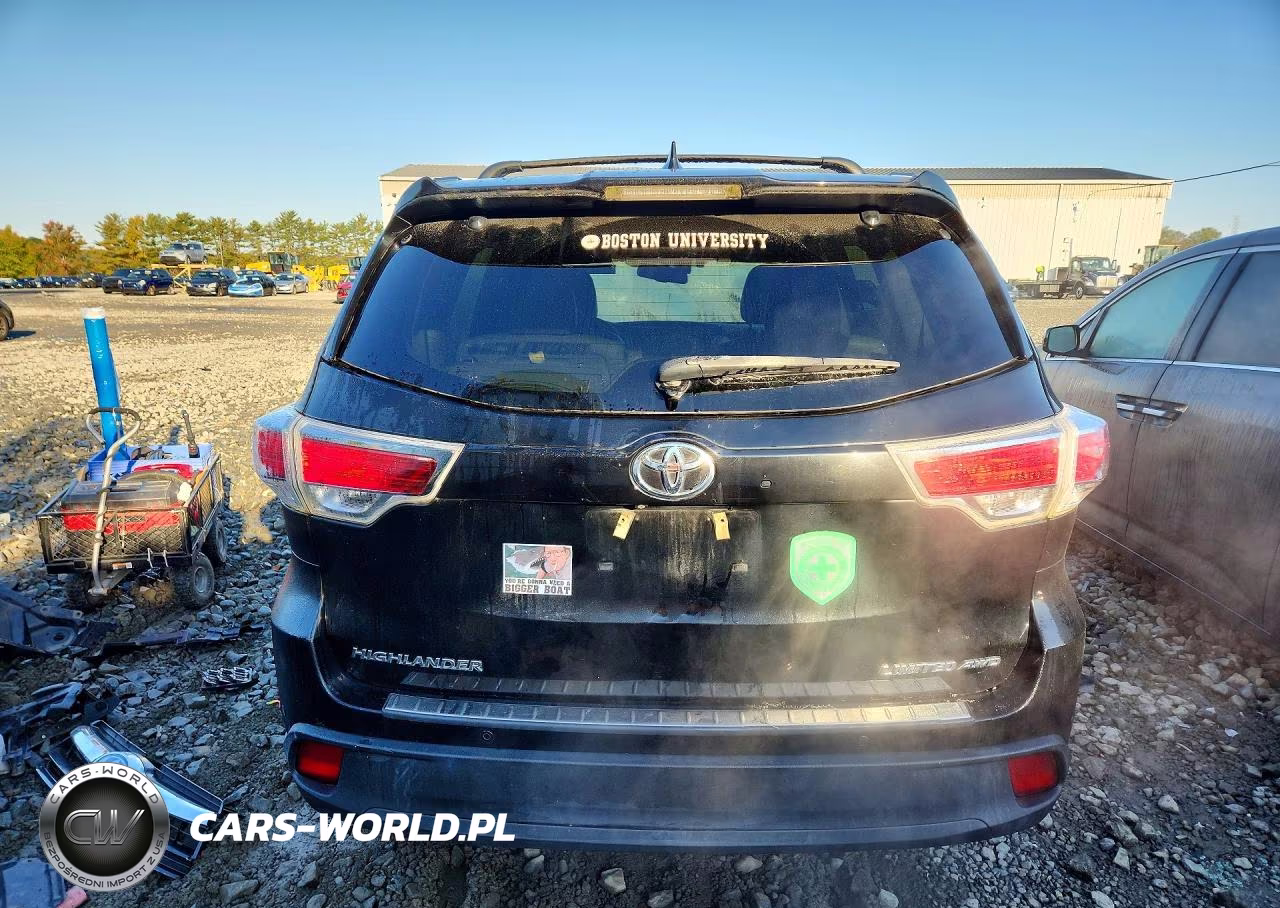 2016 Toyota Highlander Limited Platinum VIN:5TDDKRFH5GS320838 - 6