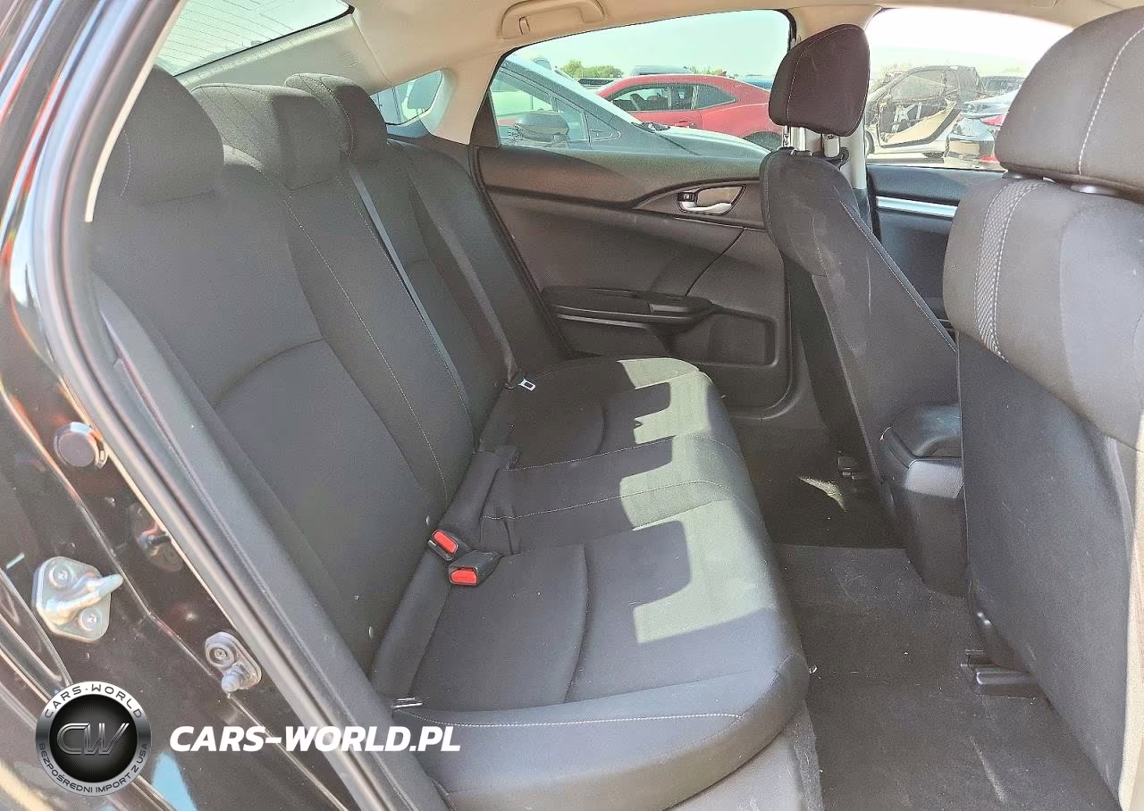 2019 Honda Civic Lx VIN:2HGFC2F62KH504736 - 10