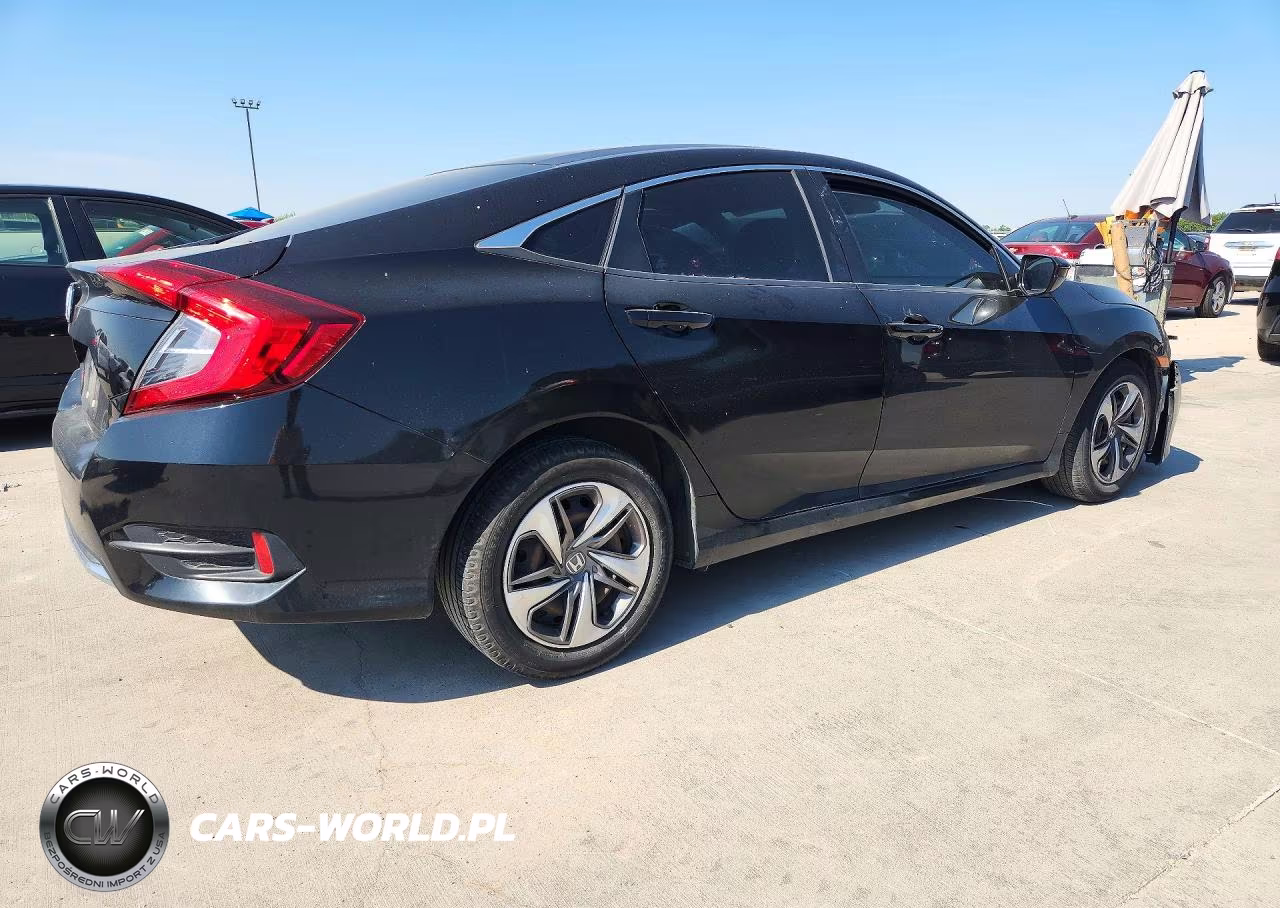 2019 Honda Civic Lx VIN:2HGFC2F62KH504736 - 3