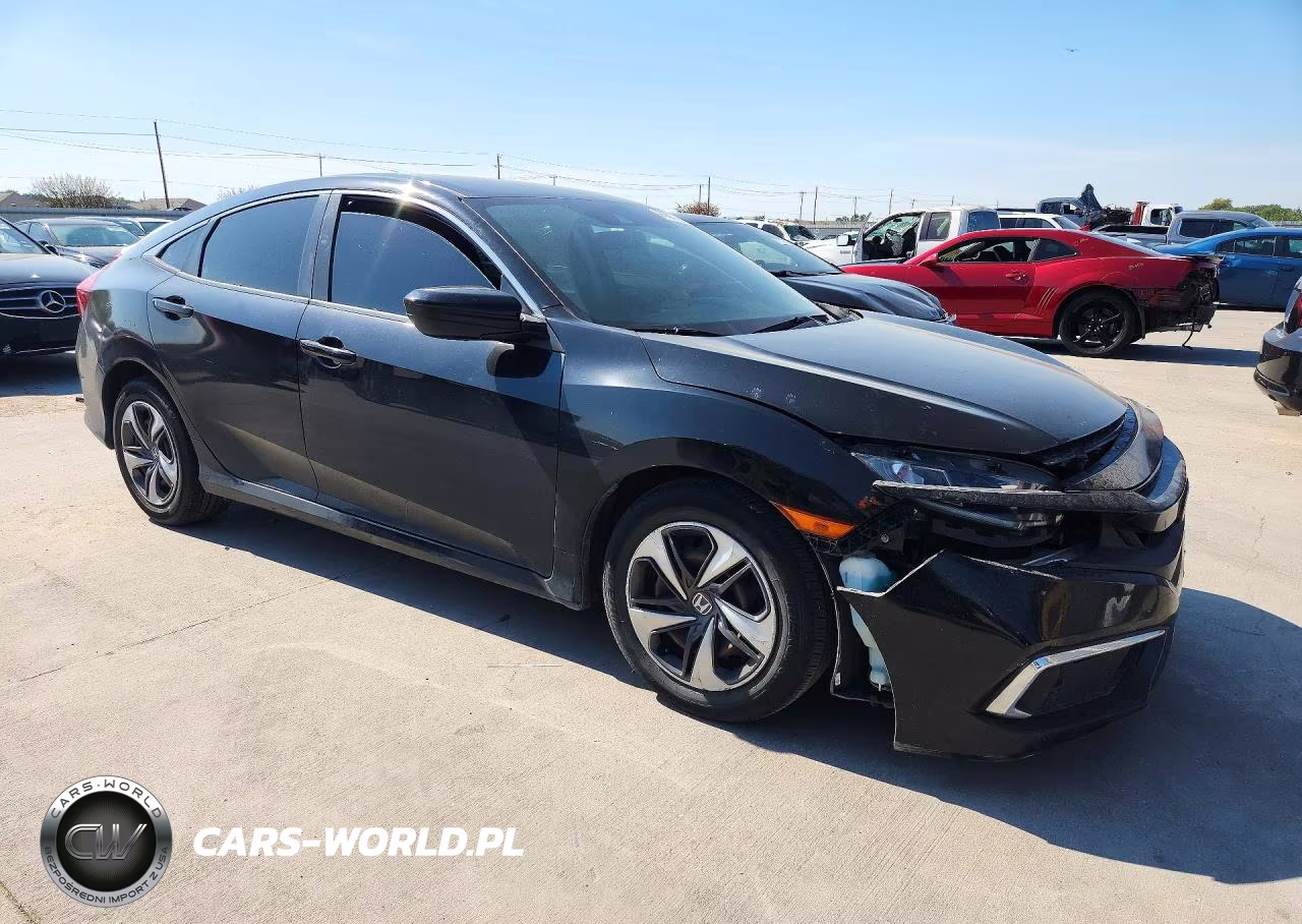 2019 Honda Civic Lx VIN:2HGFC2F62KH504736 - 4