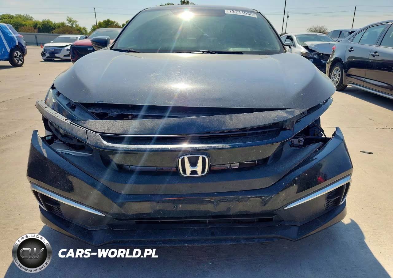 2019 Honda Civic Lx VIN:2HGFC2F62KH504736 - 5