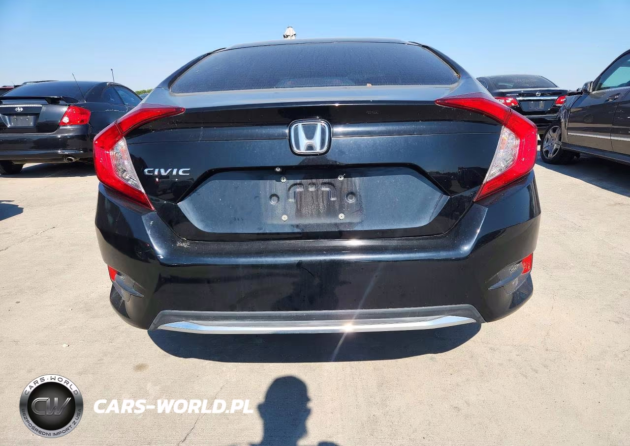 2019 Honda Civic Lx VIN:2HGFC2F62KH504736 - 6