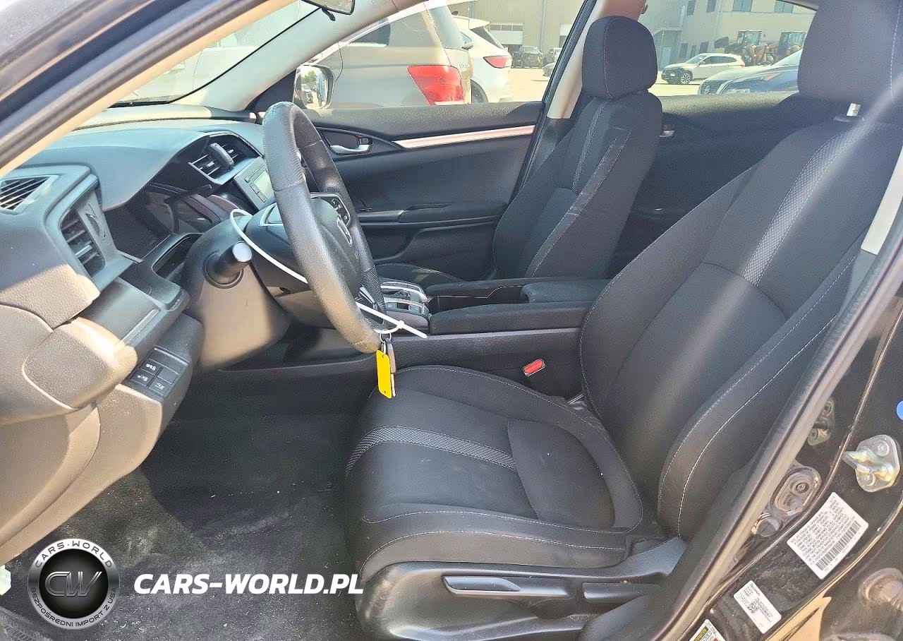 2019 Honda Civic Lx VIN:2HGFC2F62KH504736 - 7