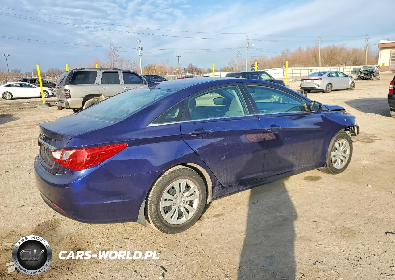 2013 Hyundai Sonata Gls VIN:5NPEB4AC4DH604031 - 3