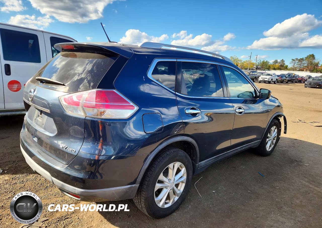2016 Nissan Rogue Sv VIN:KNMAT2MV5GP672313 - 3