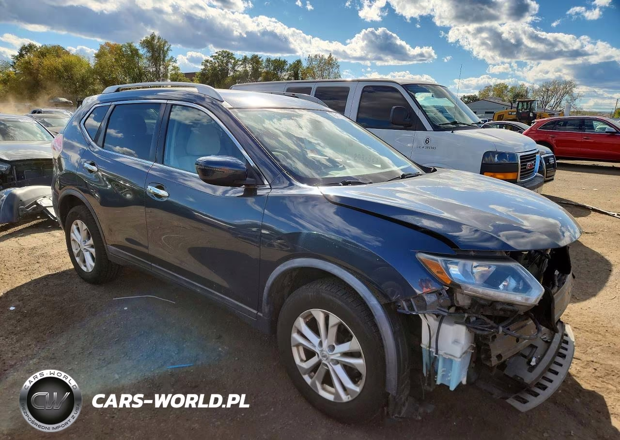2016 Nissan Rogue Sv VIN:KNMAT2MV5GP672313 - 4
