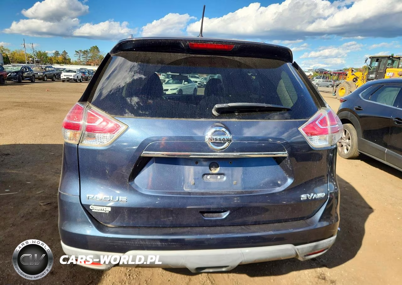 2016 Nissan Rogue Sv VIN:KNMAT2MV5GP672313 - 6