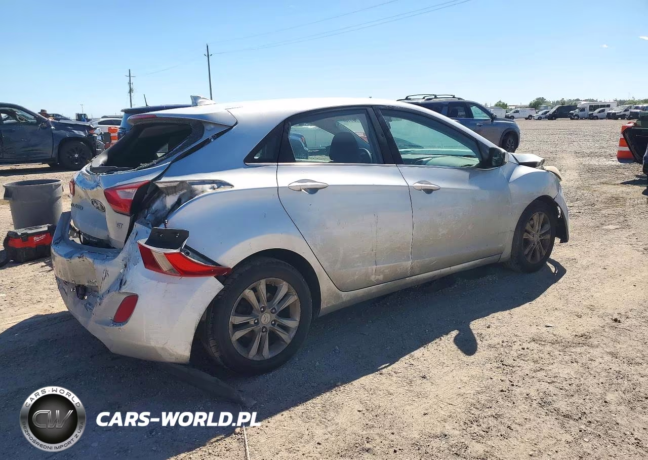 2013 Hyundai Elantra Gt Base VIN:KMHD35LE5DU101431 - 3