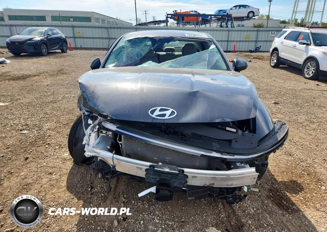 2025 Hyundai Sonata Sel VIN:KMHL64JA3SA450163 - 5