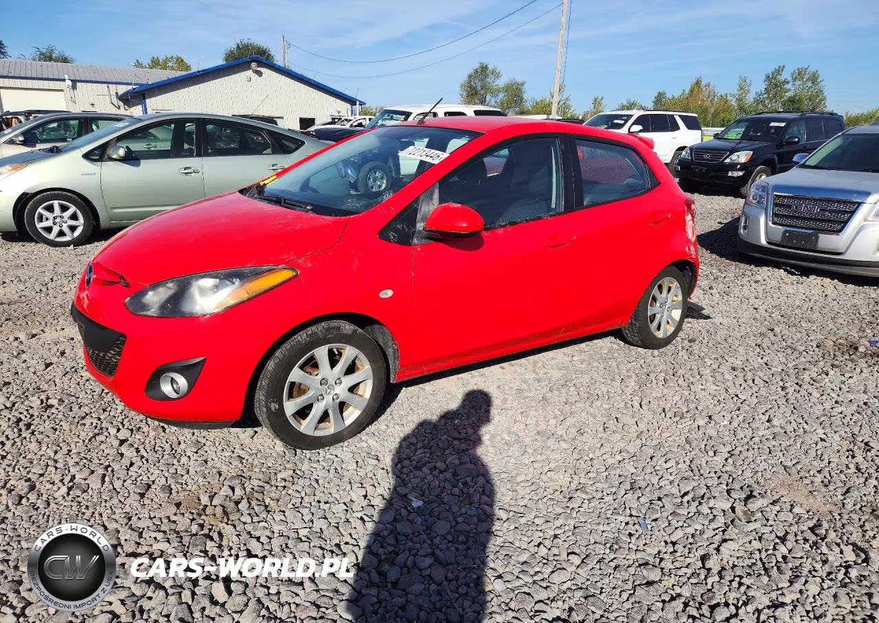 2012 Mazda Mazda2 VIN:JM1DE1LY6C0150421 - 1