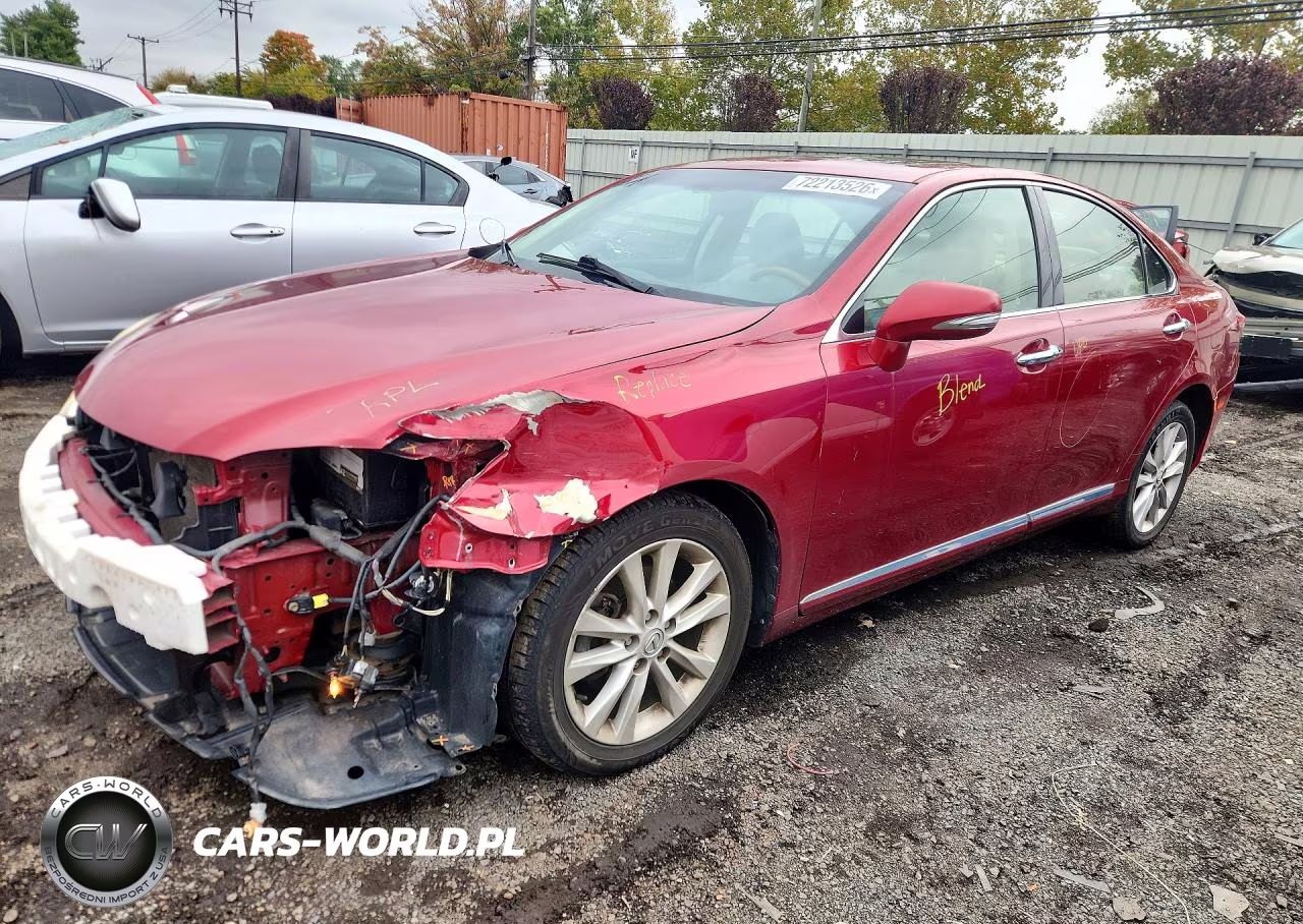 2010 Lexus Es 350 VIN:JTHBK1EG5A2392072 - 1