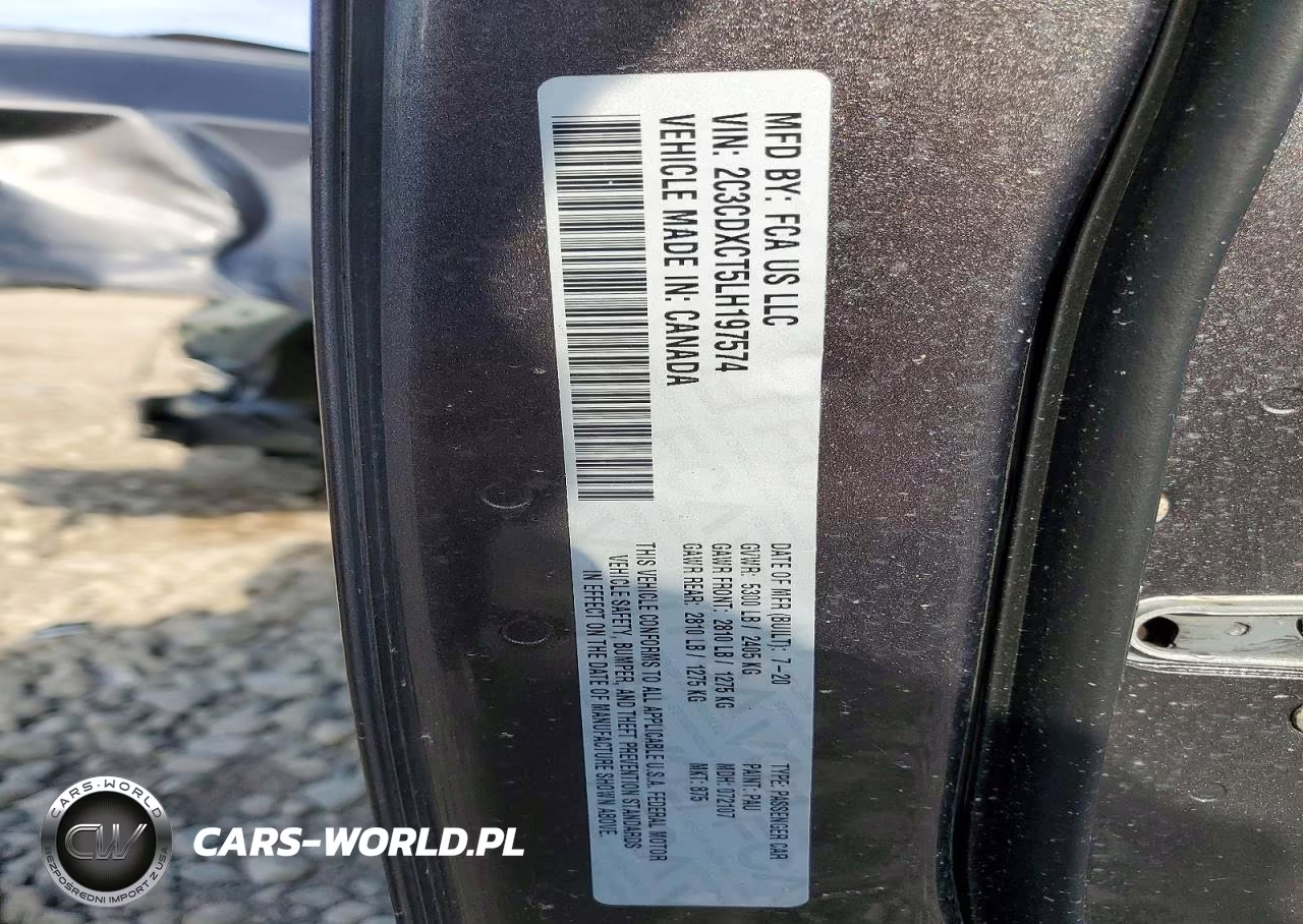 2020 Dodge Charger R-T VIN:2C3CDXCT5LH197574 - 12