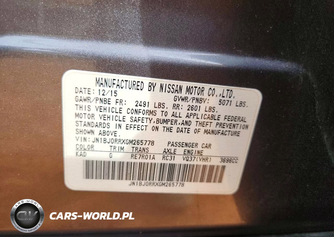 2016 Infiniti Qx50 Base VIN:JN1BJ0RRXGM265778 - 14