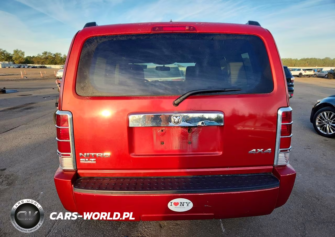 2007 Dodge Nitro Slt VIN:1D8GU58KX7W611989 - 6