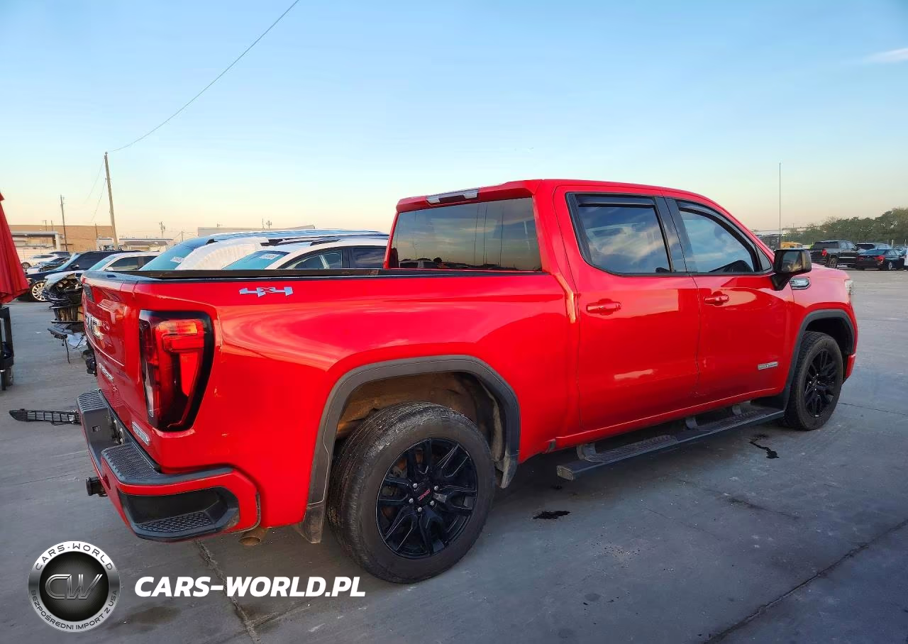 2021 GMC Sierra K1500 Elevation VIN:3GTU9CET7MG437023 - 3