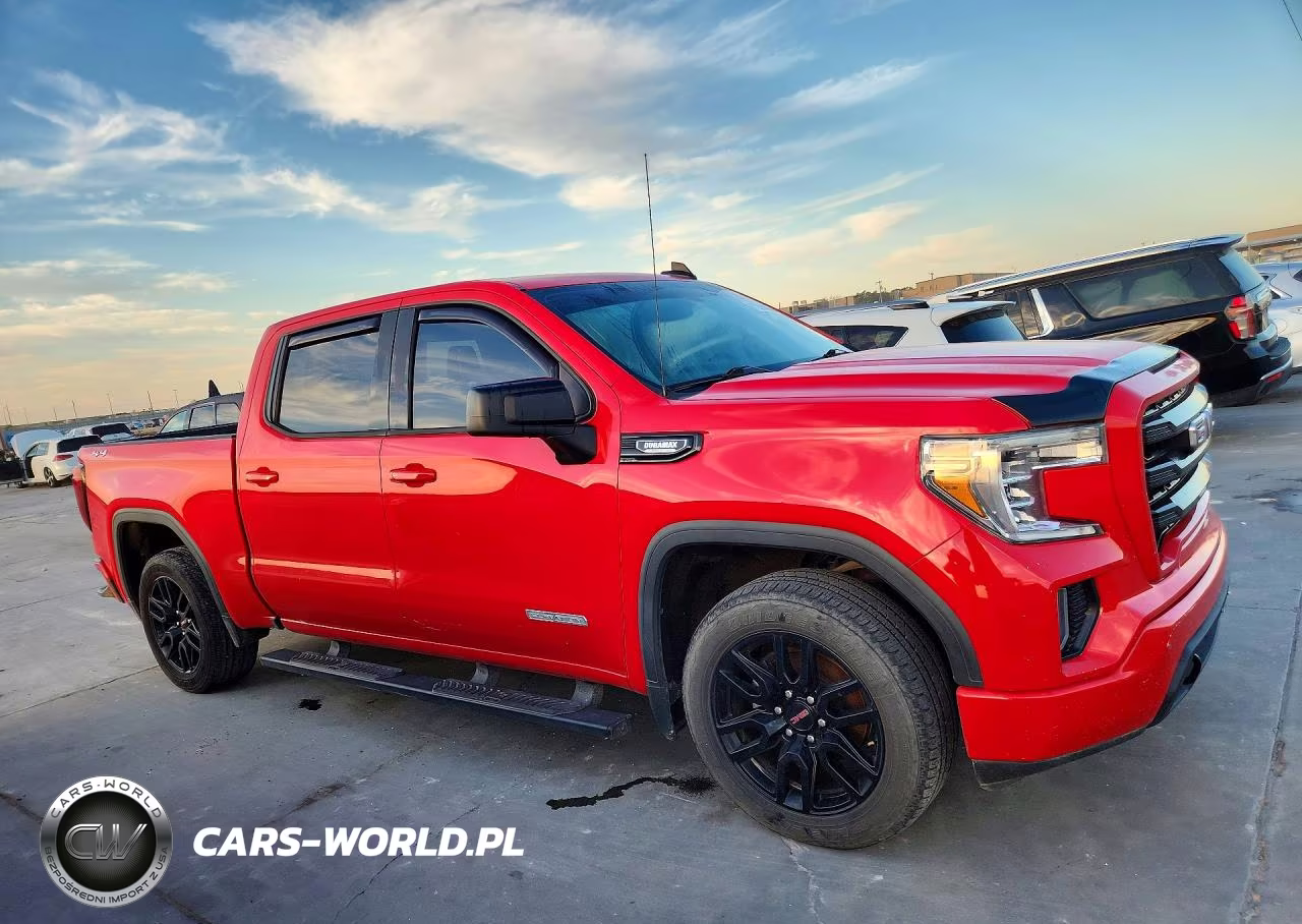 2021 GMC Sierra K1500 Elevation VIN:3GTU9CET7MG437023 - 4