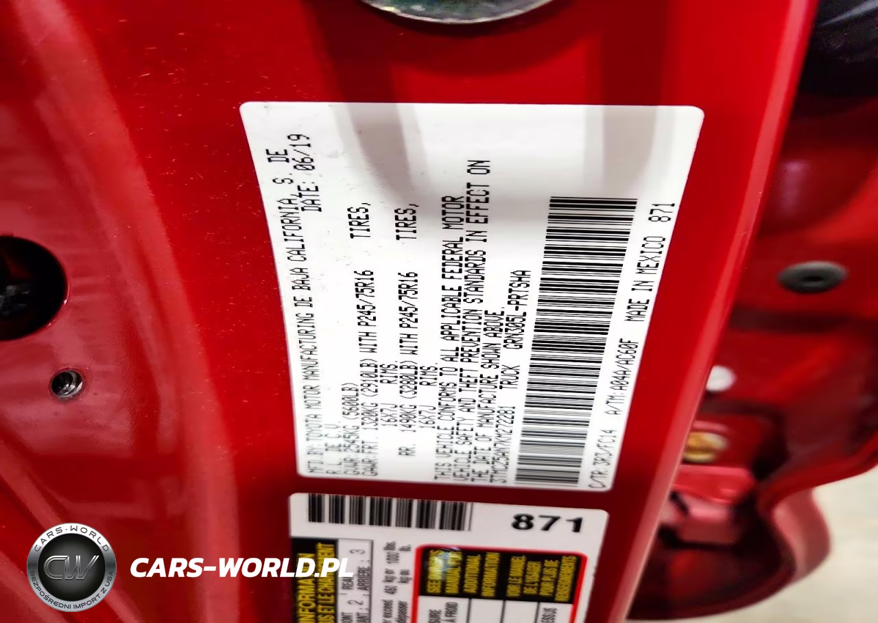 2019 Toyota Tacoma Sr5 V6 VIN:3TMCZ5AN7KM272281 - 12