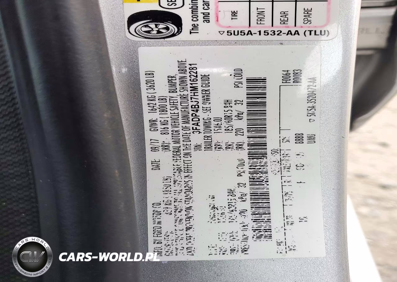 2017 Ford Fiesta Se VIN:3FADP4BJ7HM162281 - 12