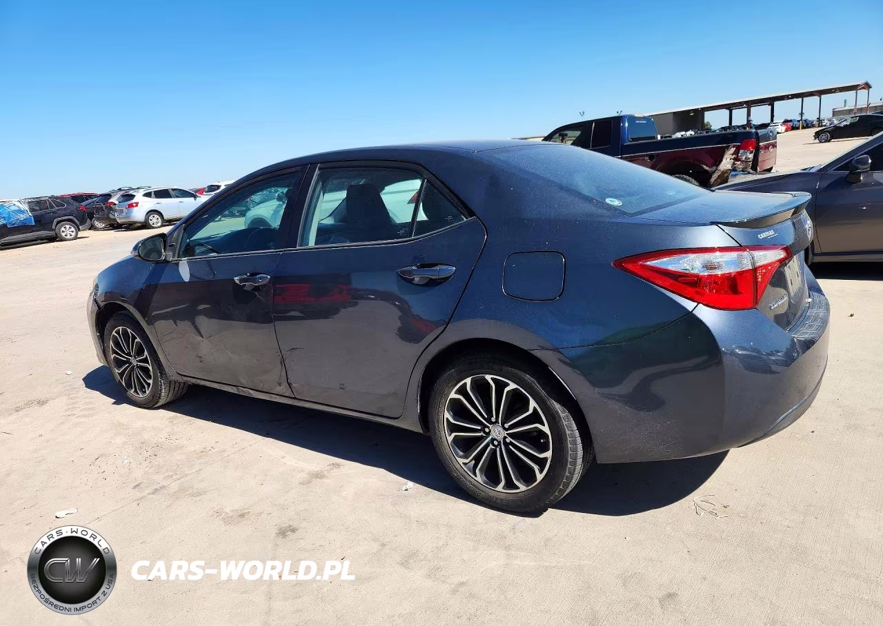 2015 Toyota Corolla S Plus VIN:5YFBURHE7FP198544 - 2