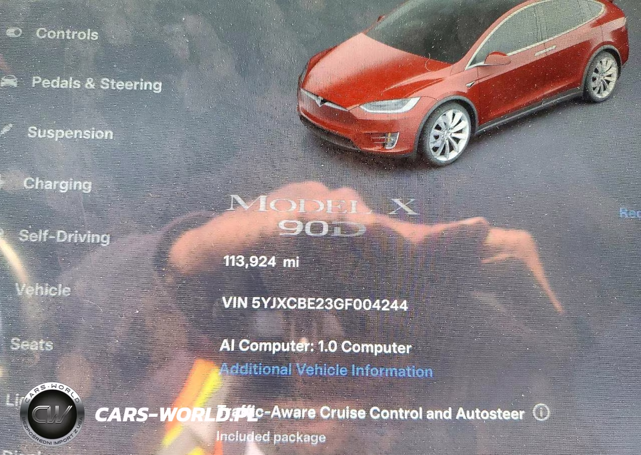 2016 Tesla Model X VIN:5YJXCBE23GF004244 - 9