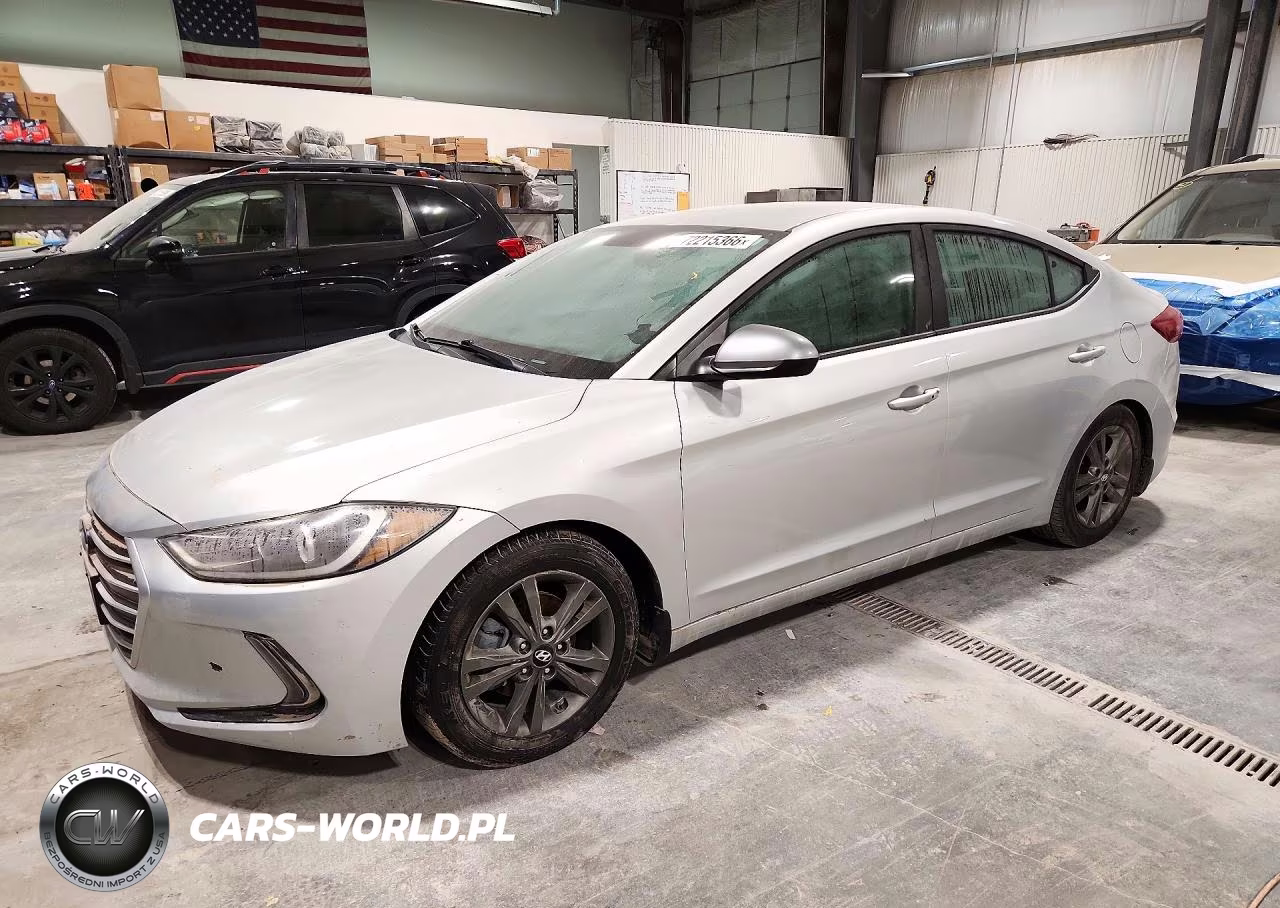 2017 Hyundai Elantra Se VIN:5NPD84LF3HH024714 - 1