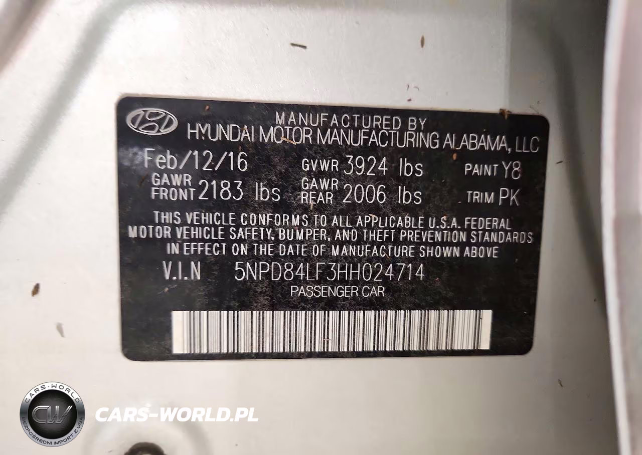 2017 Hyundai Elantra Se VIN:5NPD84LF3HH024714 - 13