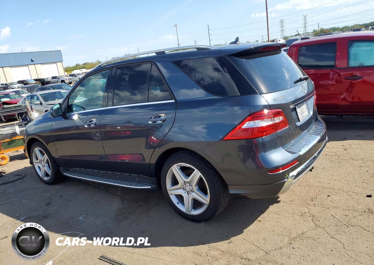 2014 Mercedes-Benz Ml 550 4Matic VIN:4JGDA7DB4EA403284 - 2
