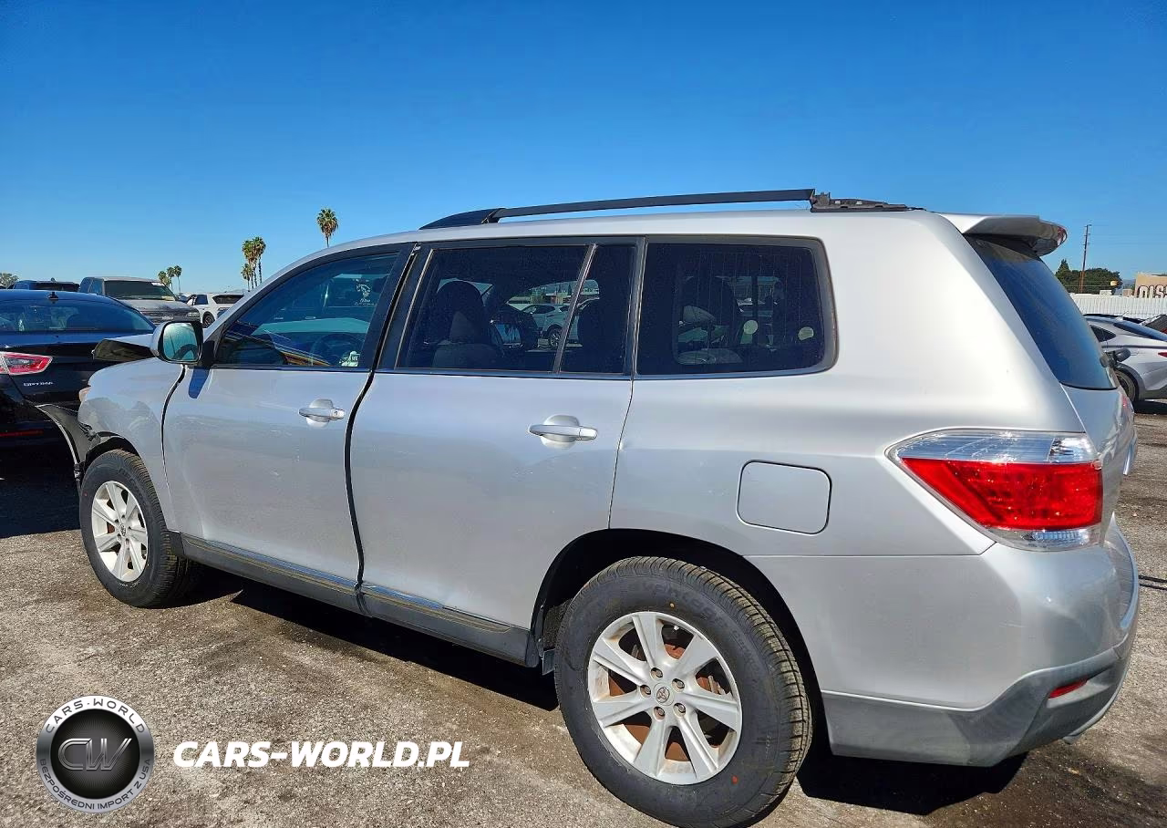 2013 Toyota Highlander Se VIN:5TDZK3EH9DS122361 - 2