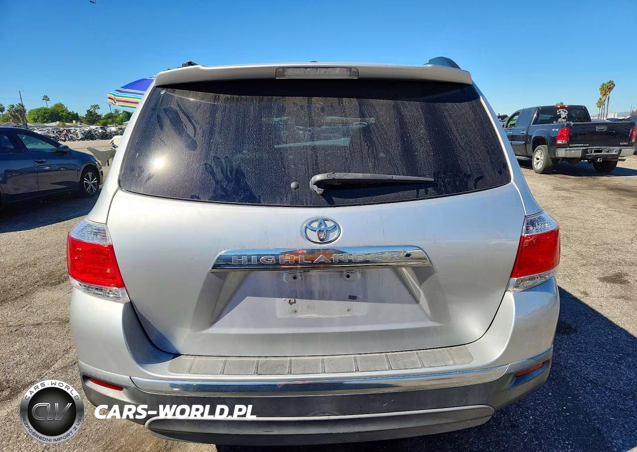 2013 Toyota Highlander Se VIN:5TDZK3EH9DS122361 - 6
