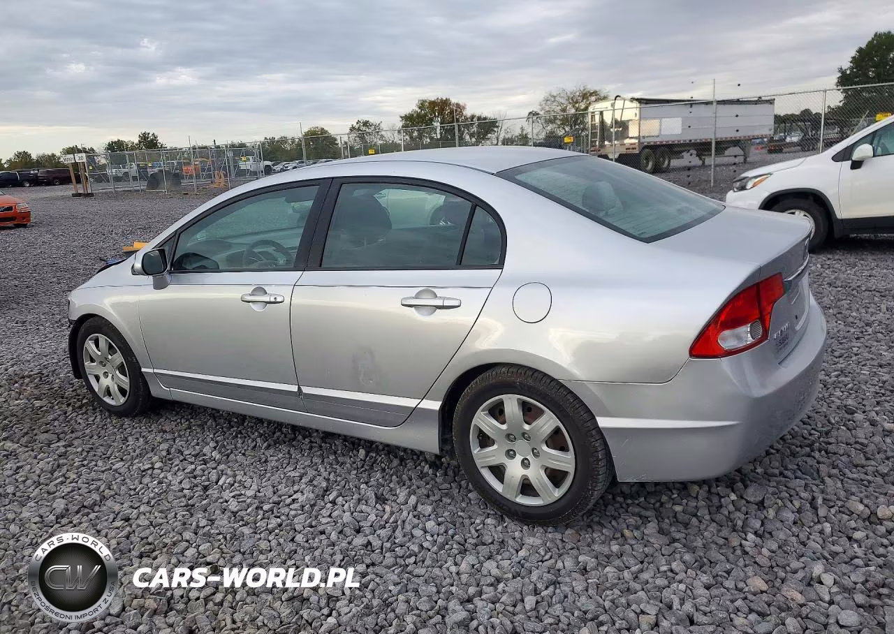 2010 Honda Civic Lx VIN:2HGFA1F55AH301104 - 2