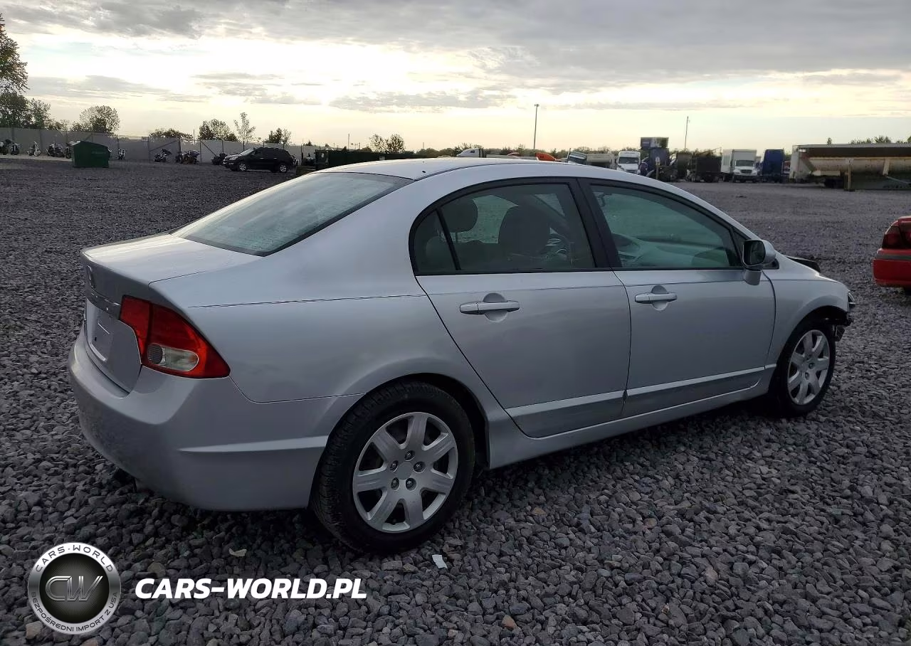 2010 Honda Civic Lx VIN:2HGFA1F55AH301104 - 3