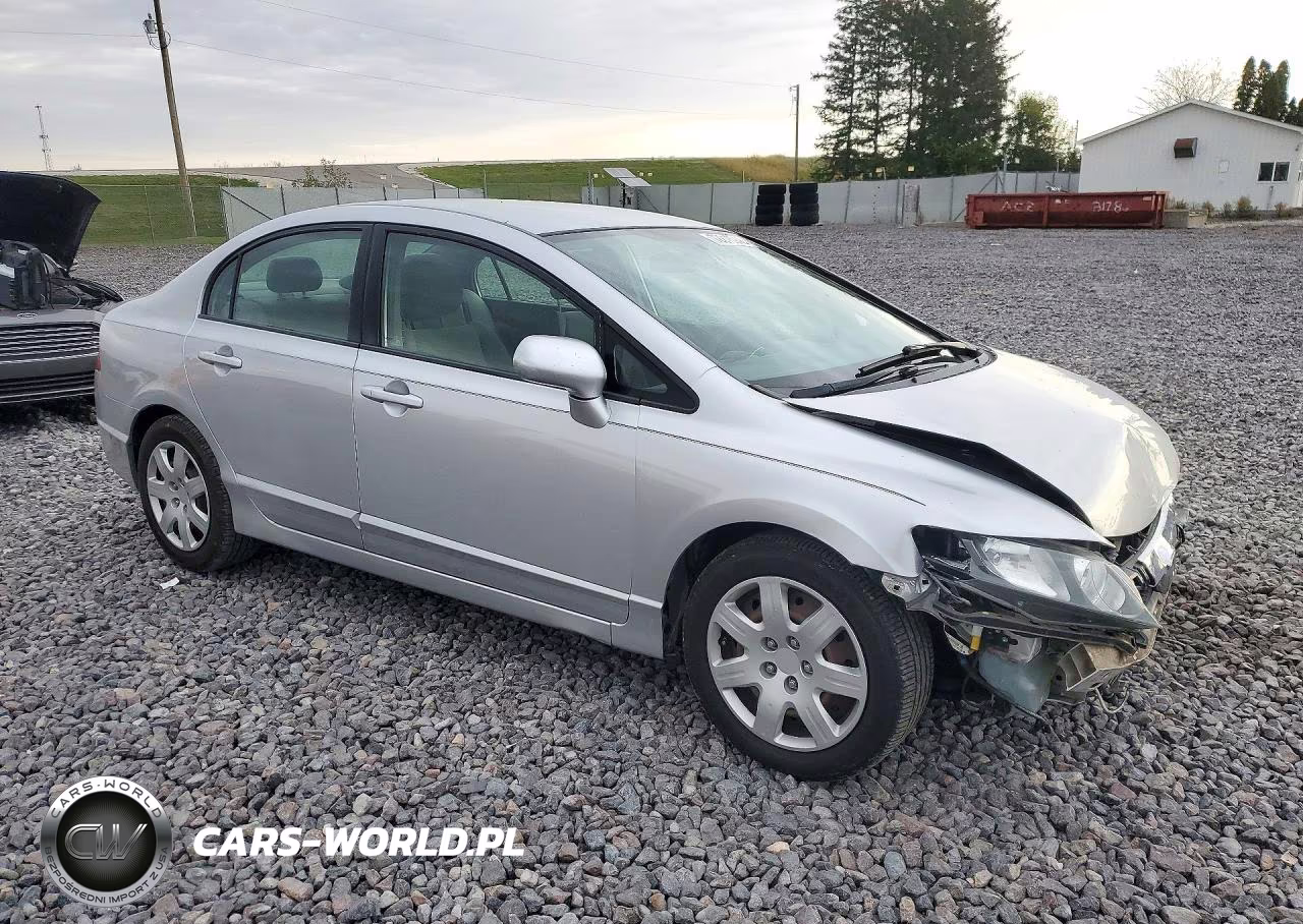 2010 Honda Civic Lx VIN:2HGFA1F55AH301104 - 4