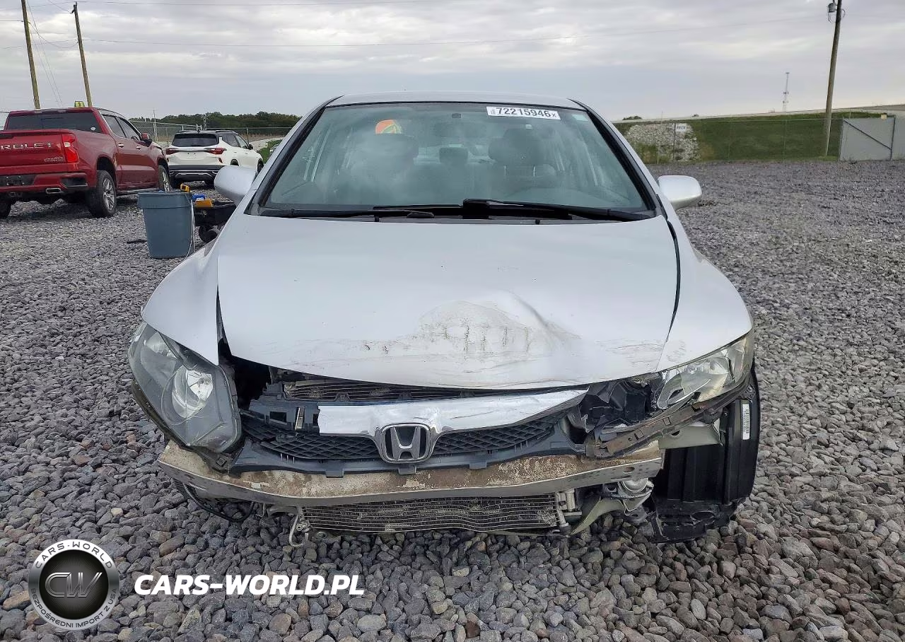 2010 Honda Civic Lx VIN:2HGFA1F55AH301104 - 5